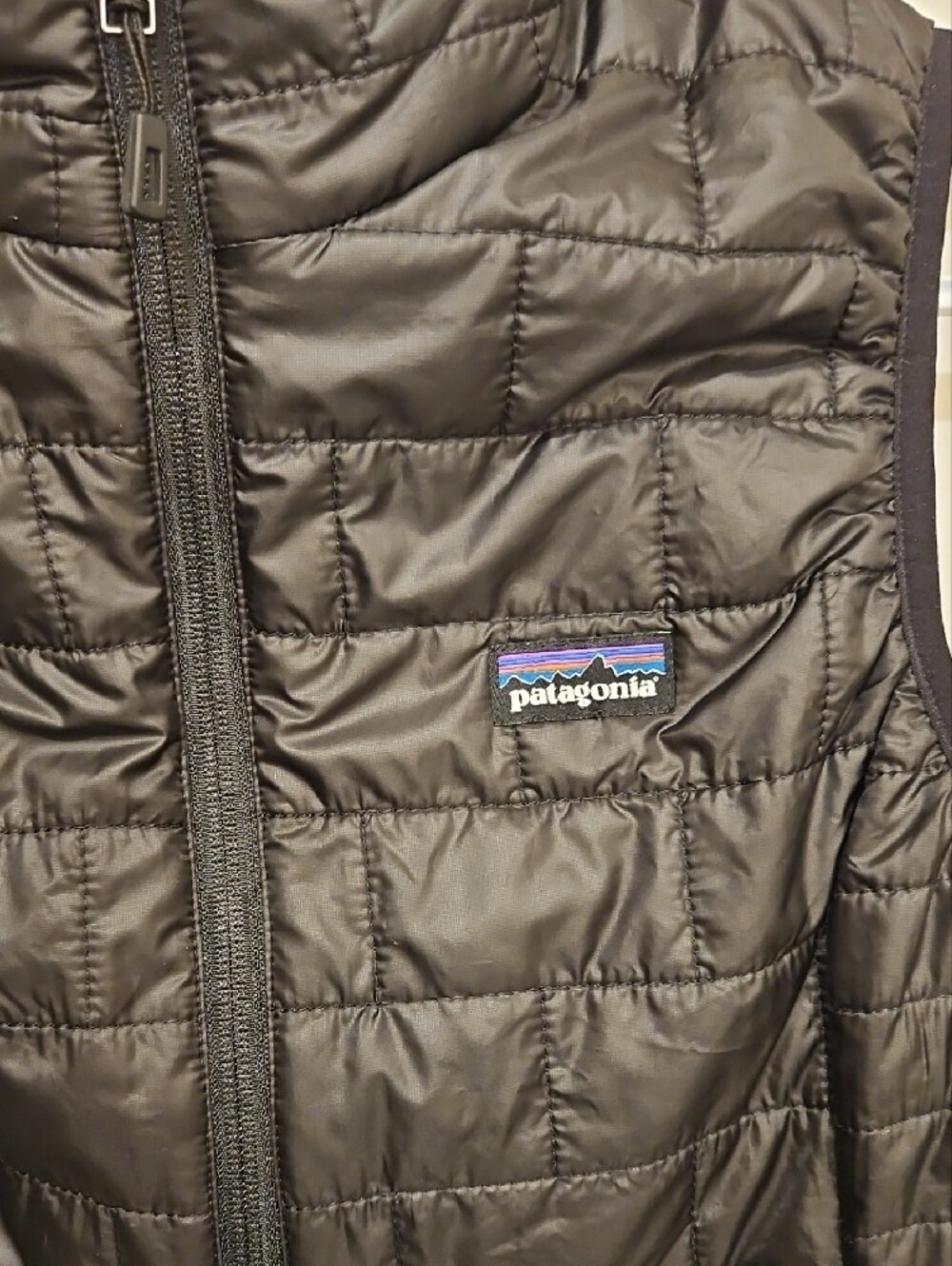 Patagonia Black Nano Puff Vest Women Small - Picture 2 of 6